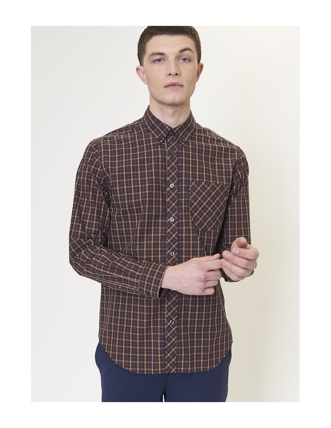 Chemise à carreaux signature BEN SHERMAN 5