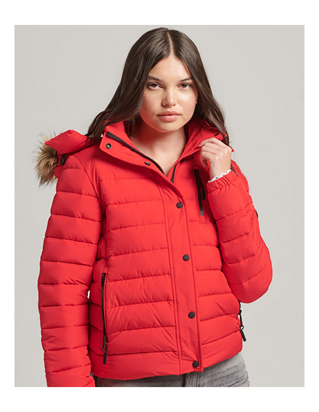 Veste SUPERDRY Classic en fausse fourrure Fuji - Veste 2