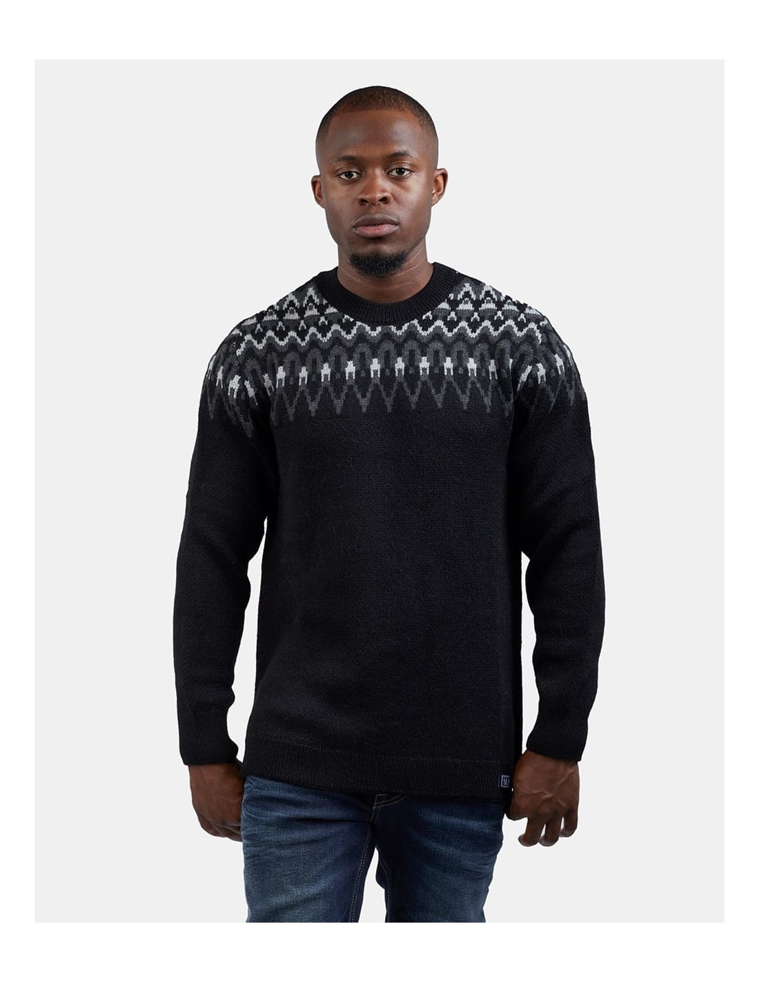 Pull SUPERDRY Vintage Fairisle Crew 1