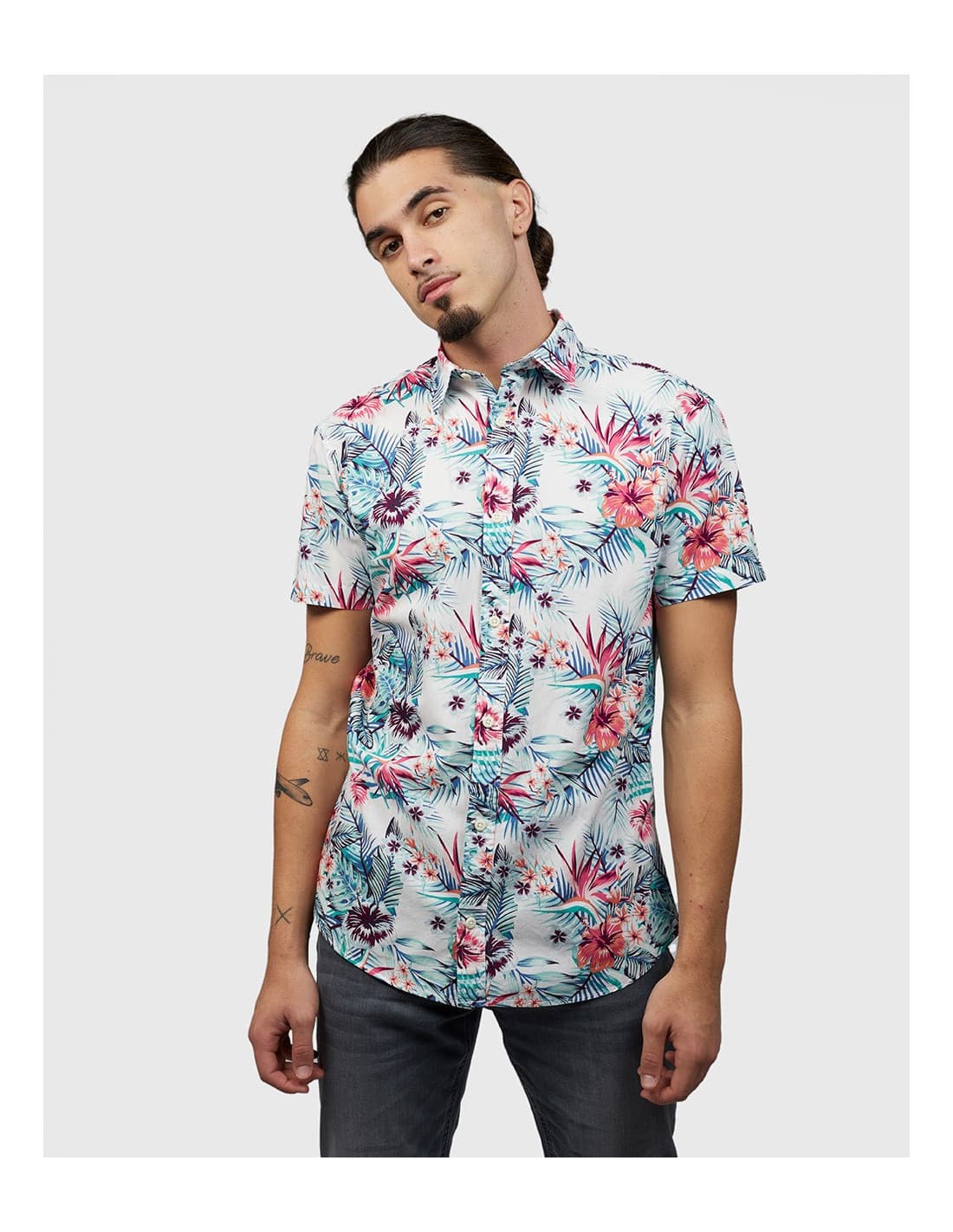Chemise slim JACK & JONES 12182195 2