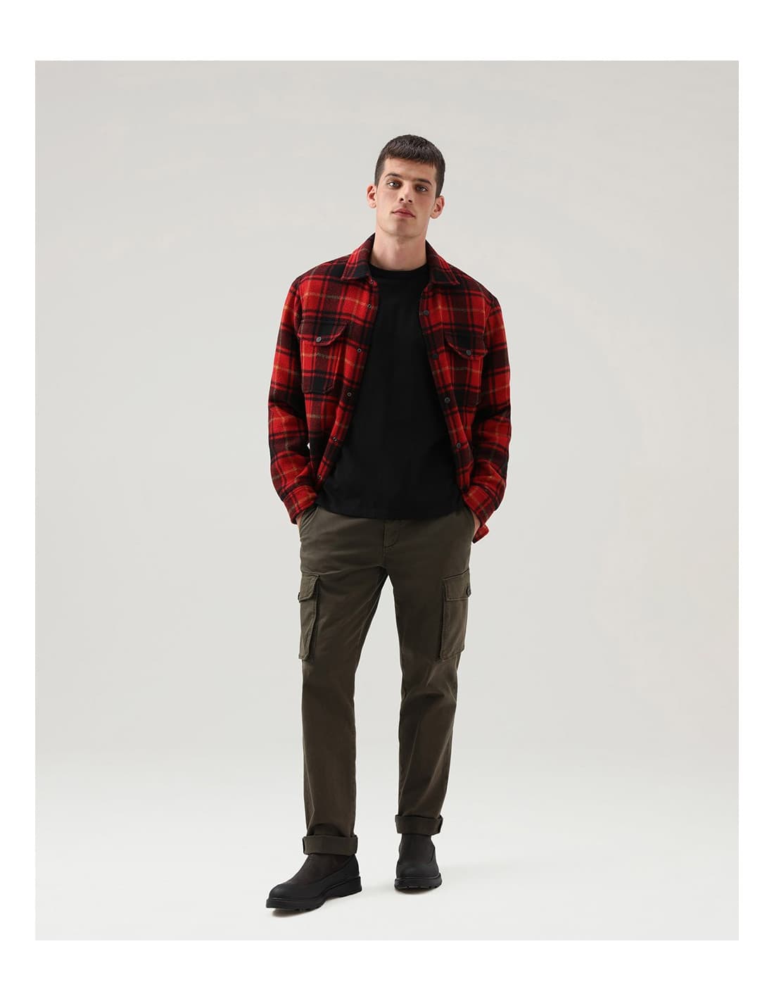 WOOLRICH - Surchemise Alaskan Bonded 1