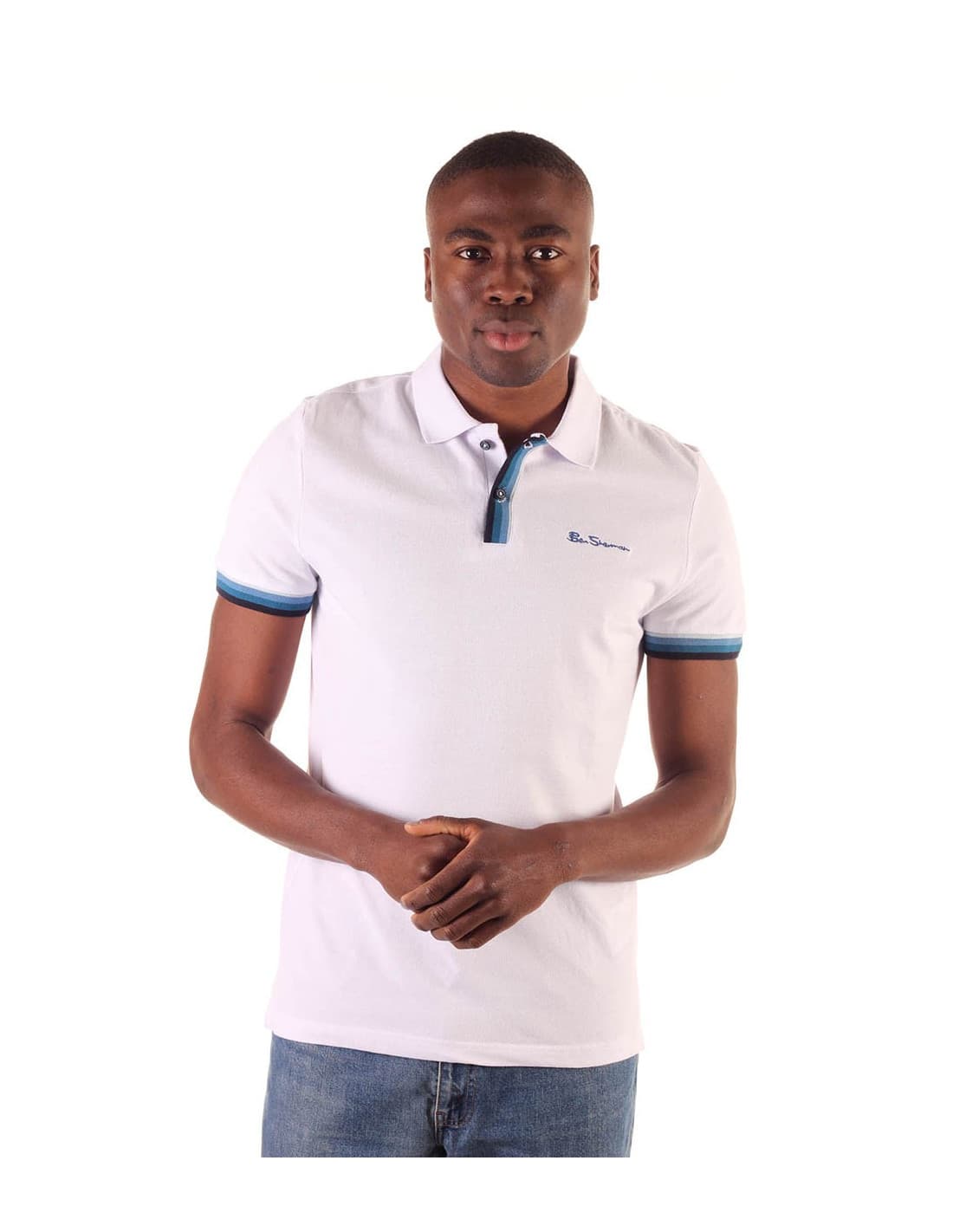 BEN SHERMAN Placket Interest - Polo 1