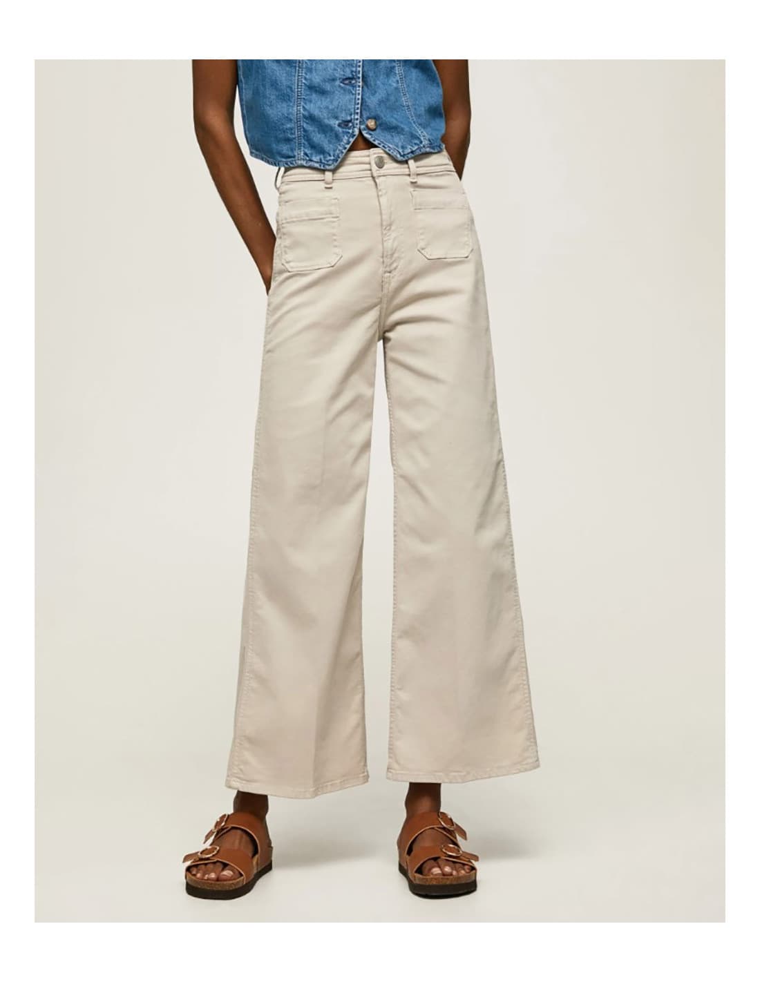 PEPE JEANS Lexa Crop Clr - Pantalon 1