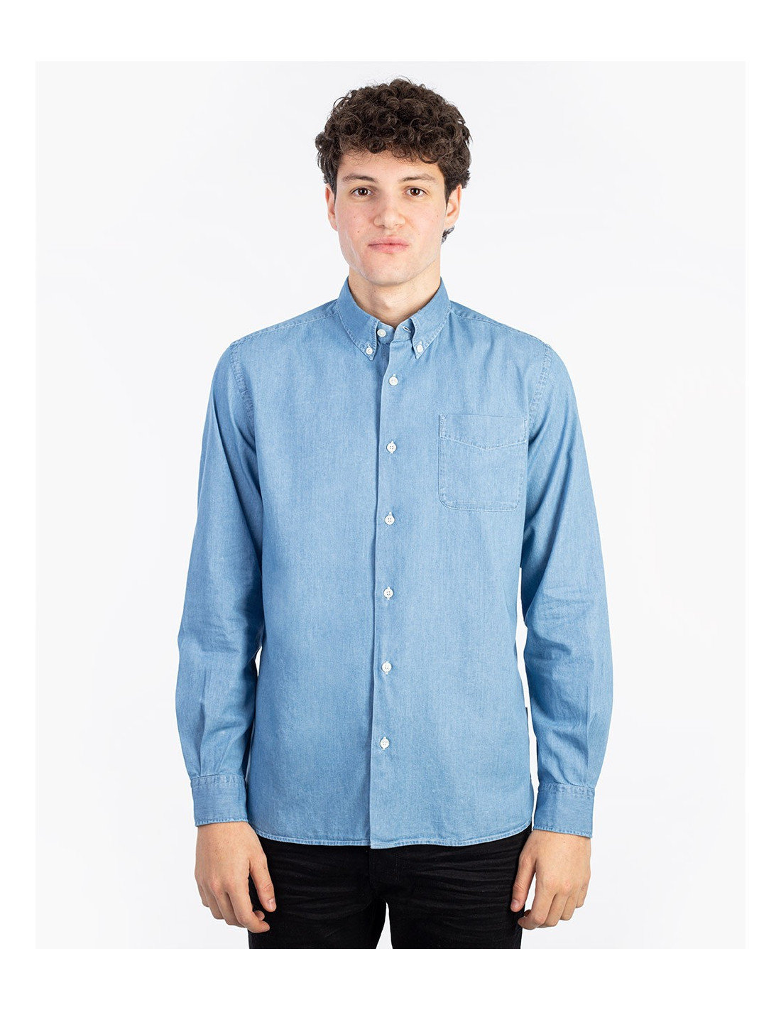WOOLRICH - Chemise indigo classique 2