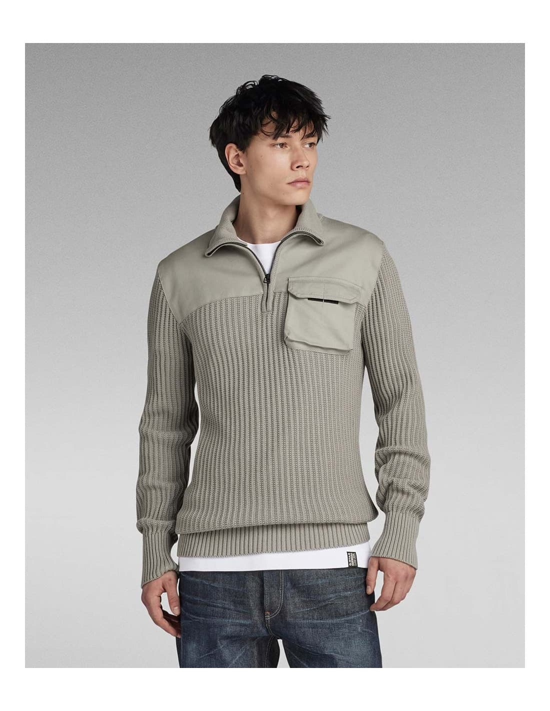 Pull G-STAR Army demi-zip 4