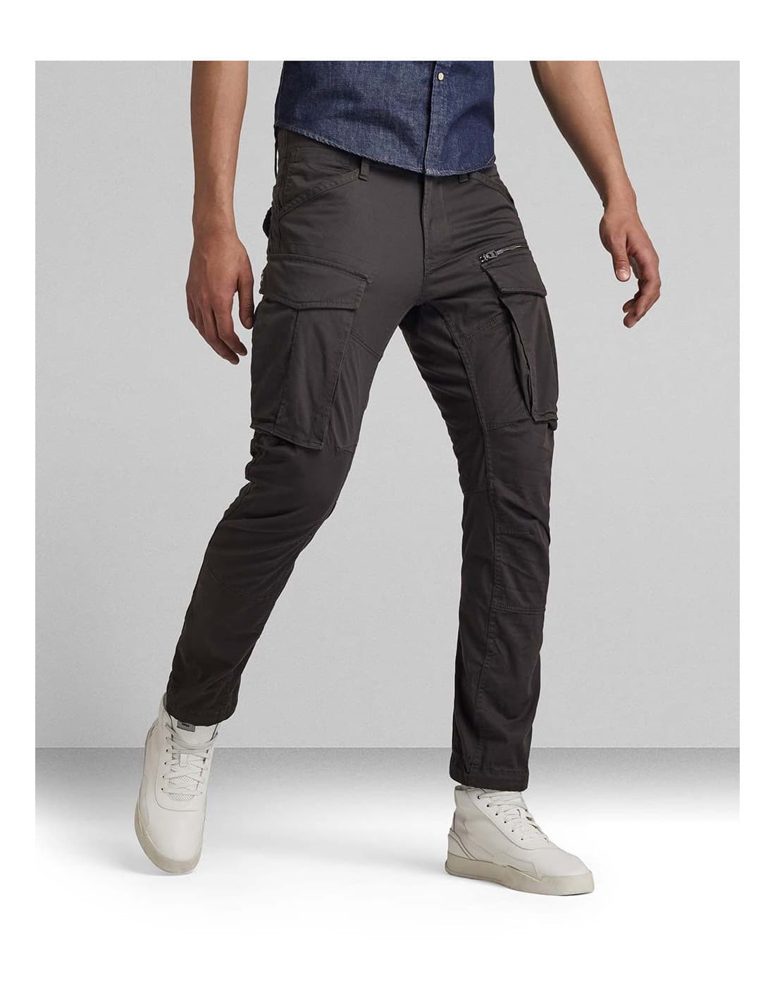 Pantalon G-STAR Rovic zip 3D coupe régulière fuselée 10