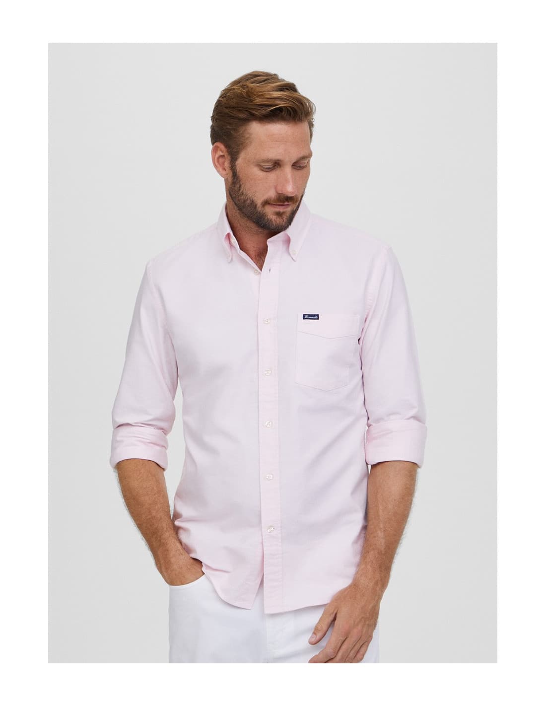 FAçONNABLE Clb Bd Wash Oxf - Chemise 2