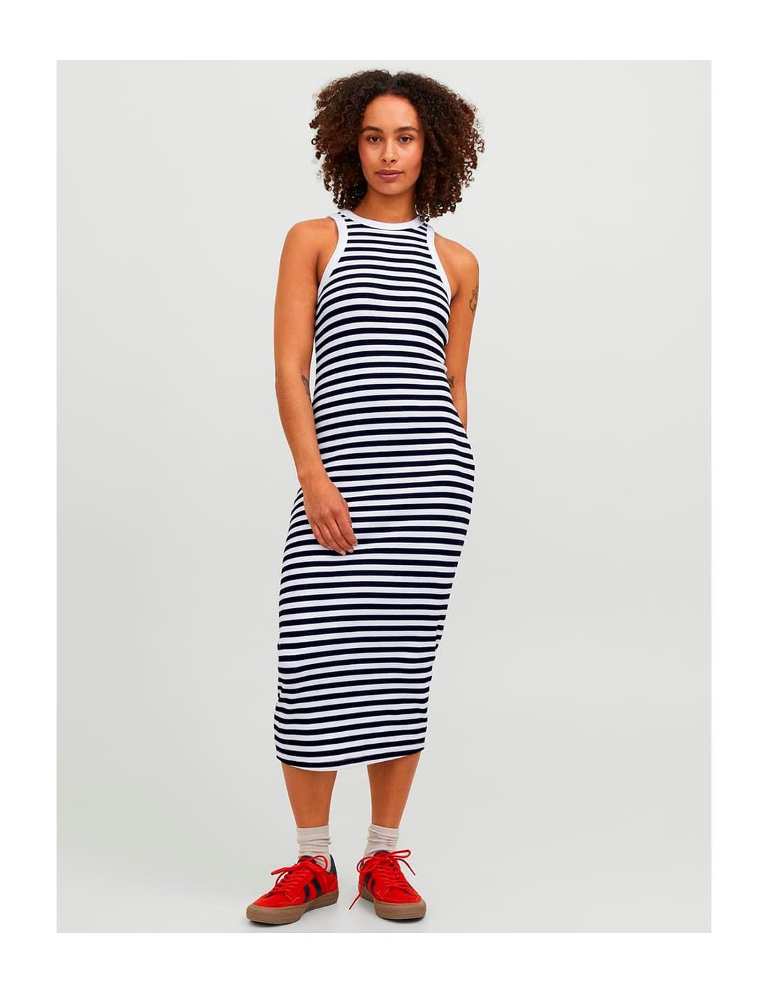 Robe rayée JJXX Forest STR SL 1