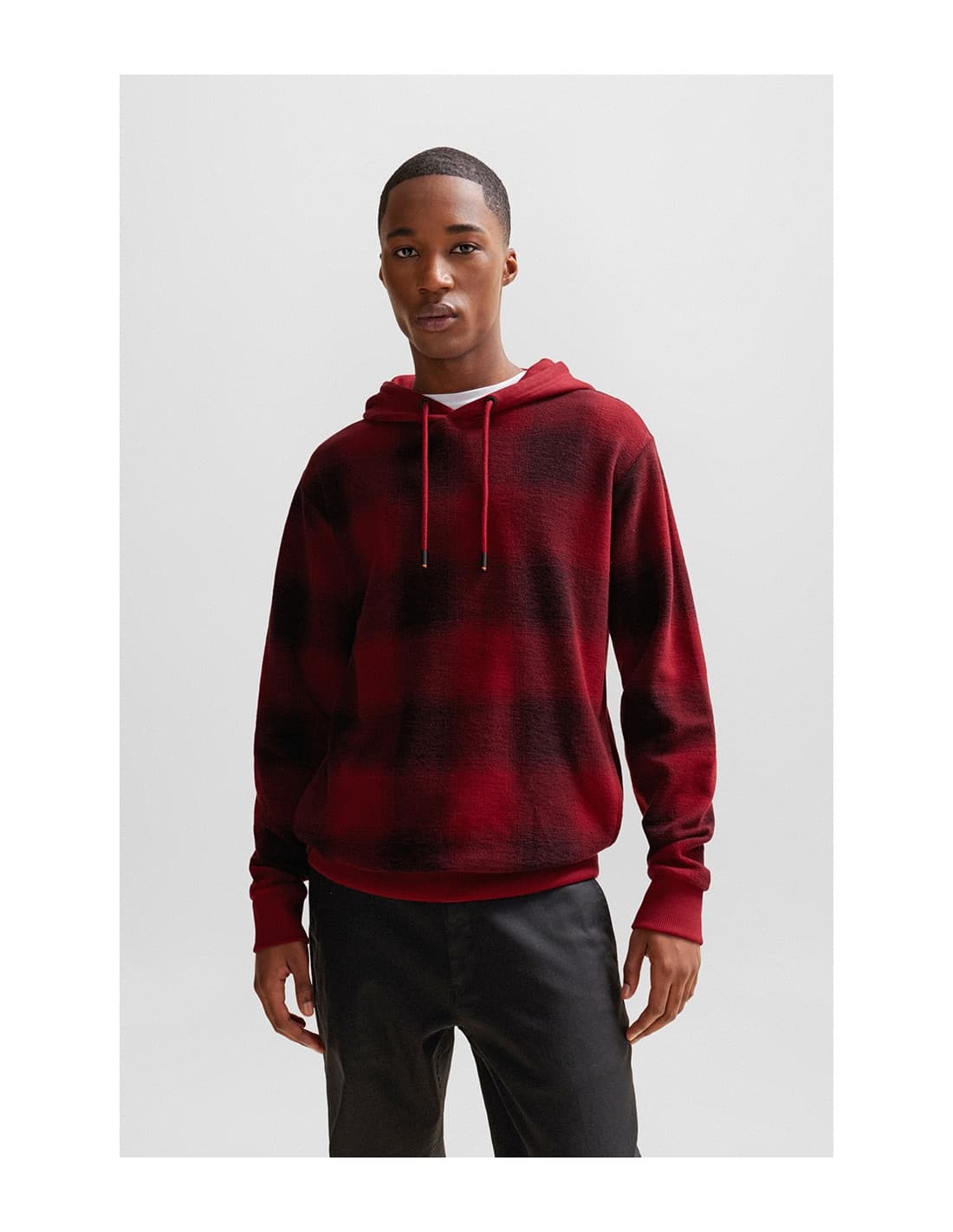 Sweat-shirt BOSS WeeCheckhood 1