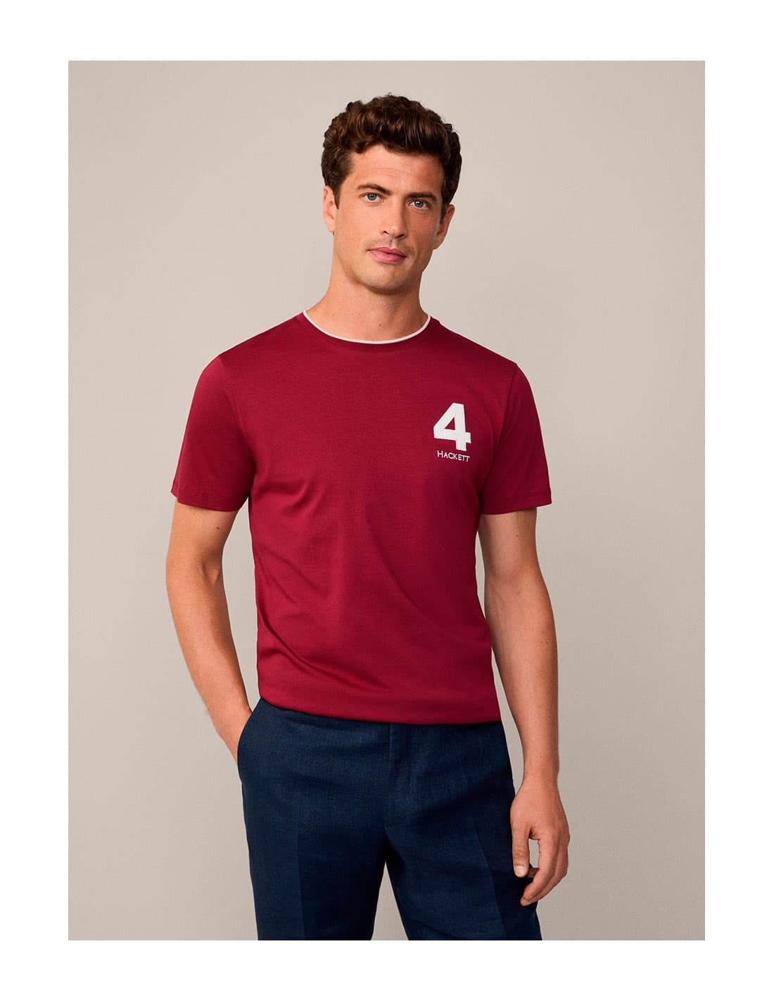 T-shirt HACKETT HM500848 4