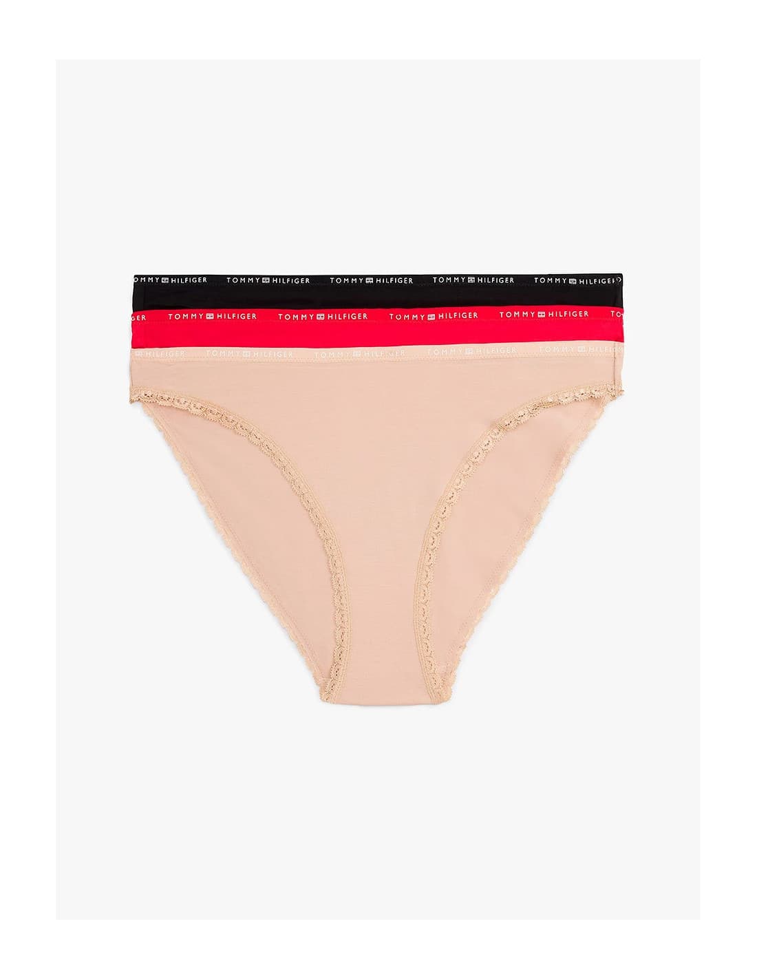 TOMMY HILFIGER UW0UW05953 - Lot de 3 culottes 1