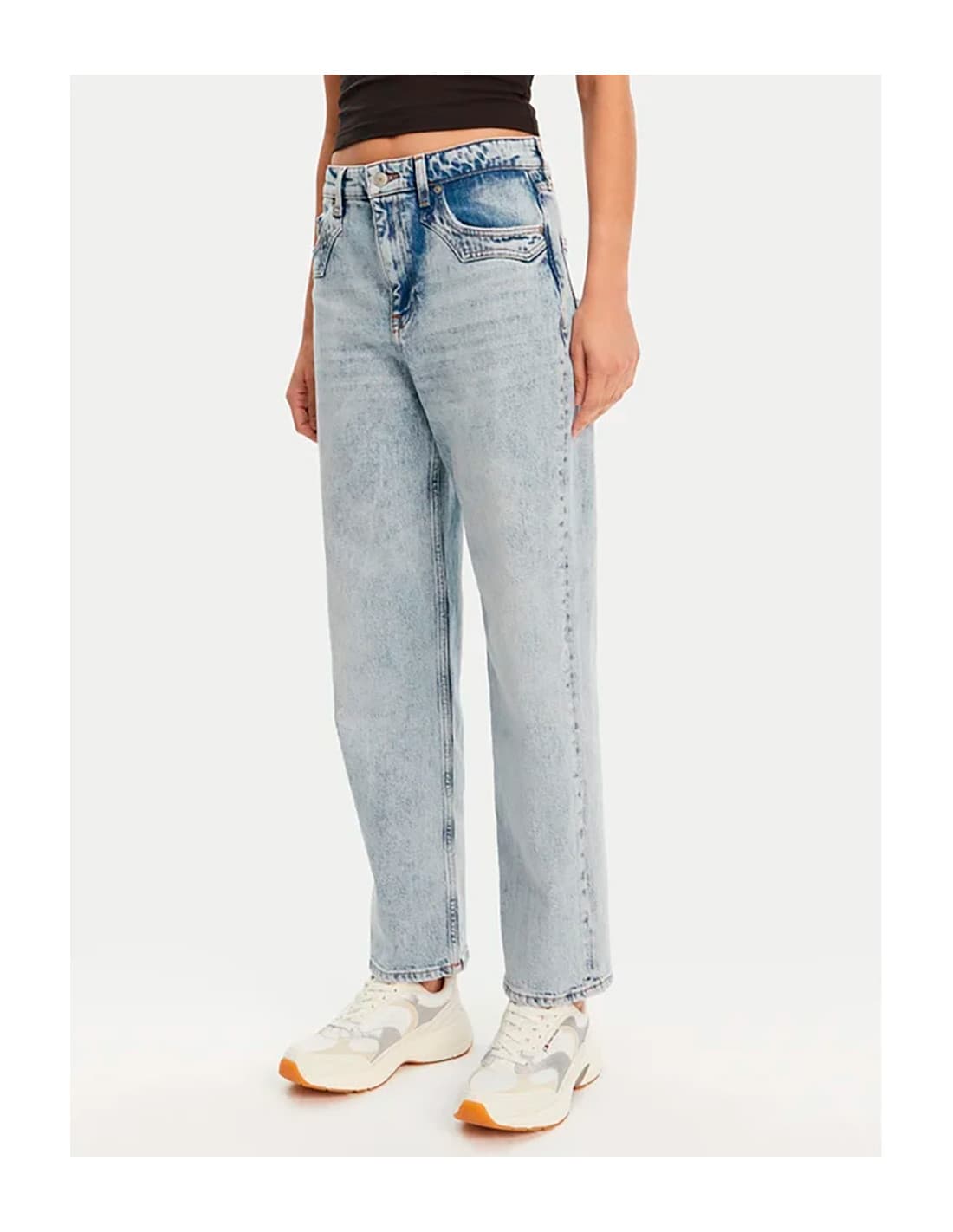 TOMMY HILFIGER DW0DW21418 - Jean droit 1
