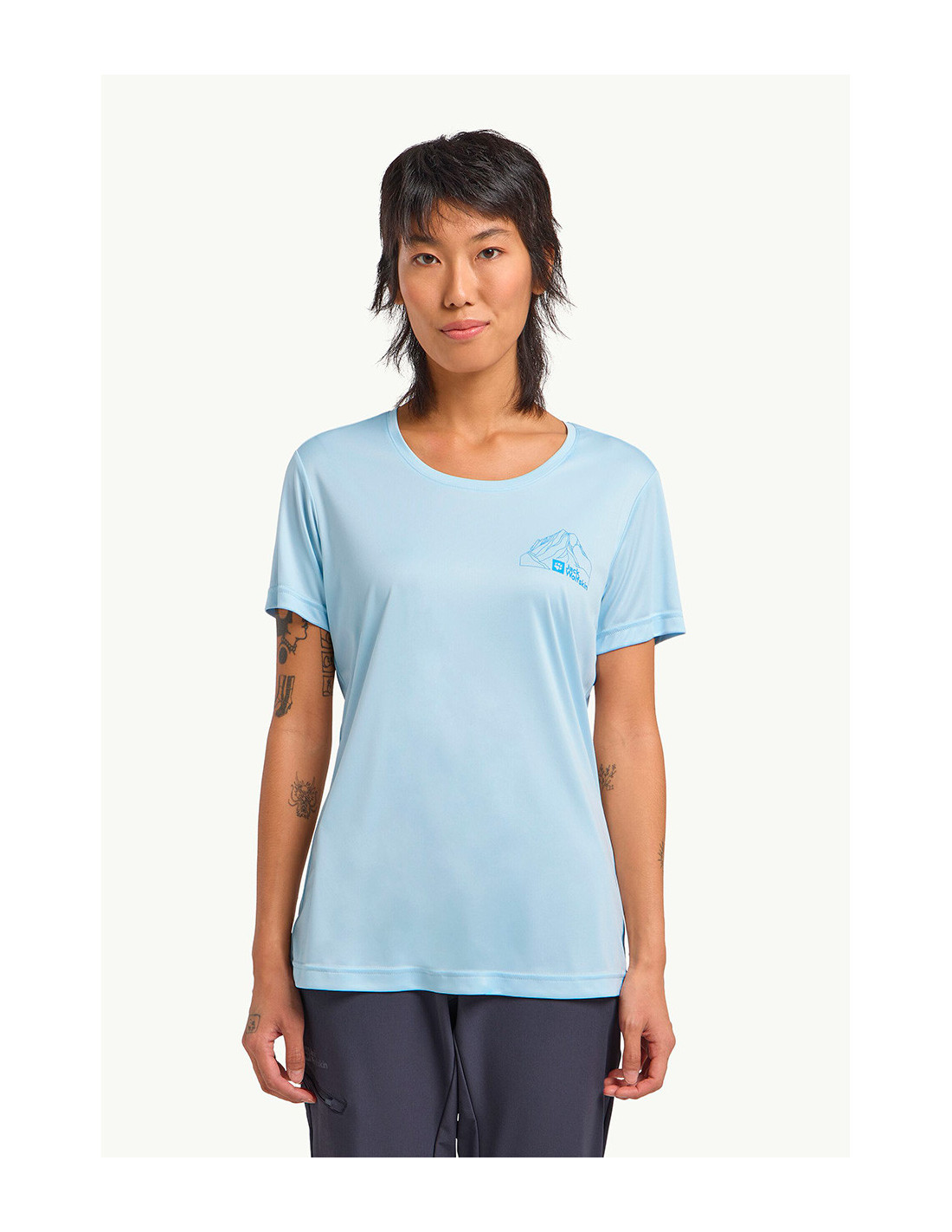 T-shirt graphique JACK WOLFSKIN Peak 2