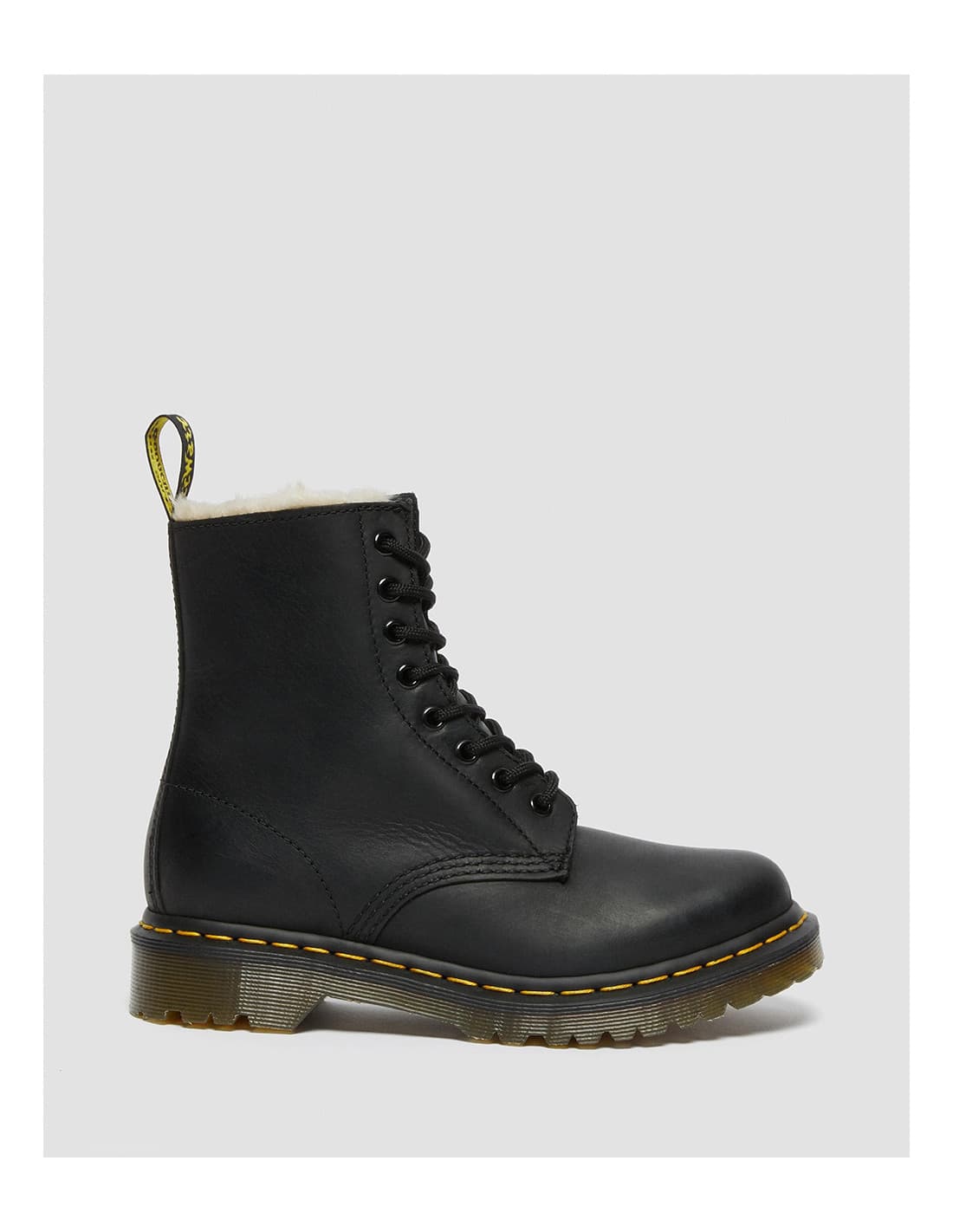 Bottes DR MARTENS 1460 Serena Black Burnished Wyoming 1