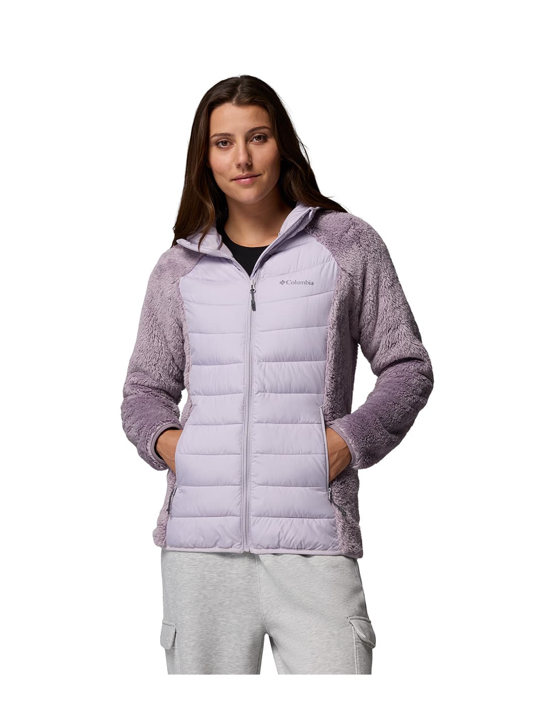 Veste hybride sherpa COLUMBIA Powder Lite II - Veste 1