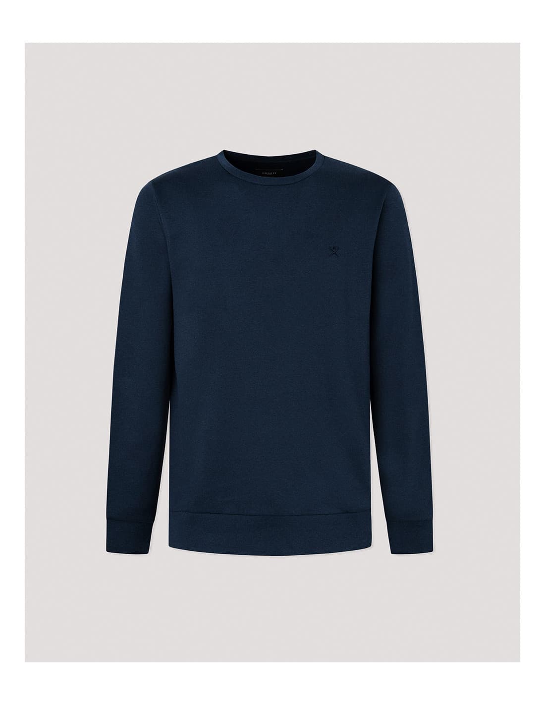 Sweat-shirt à col rond en maille double HACKETT 1