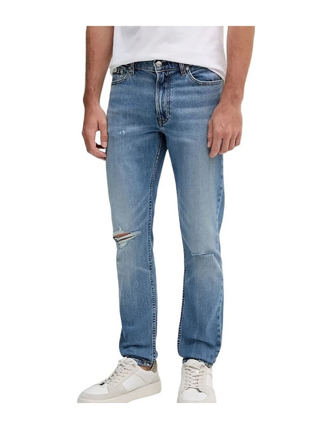 CALVIN KLEIN LV04LB780G - Jean slim fuselé 1