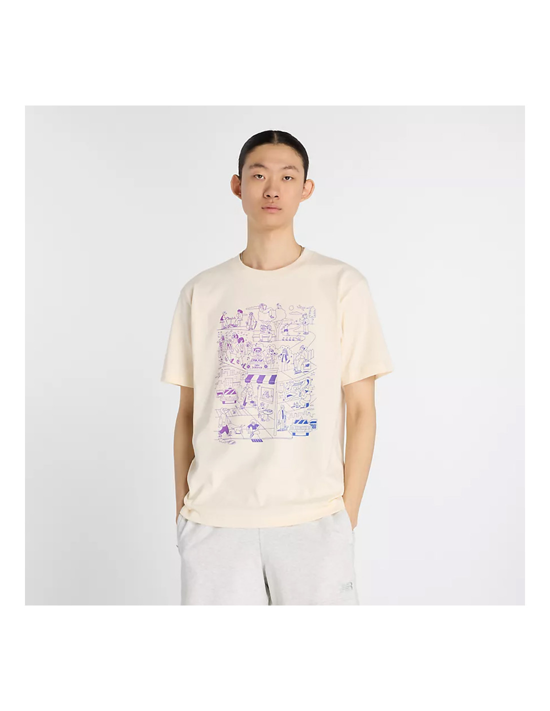 T-shirts NEW BALANCE-MT53914 1