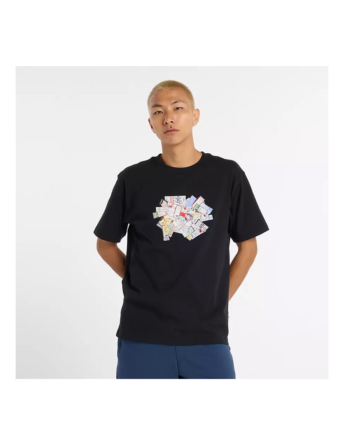 T-shirts NEW BALANCE-MT53905 1