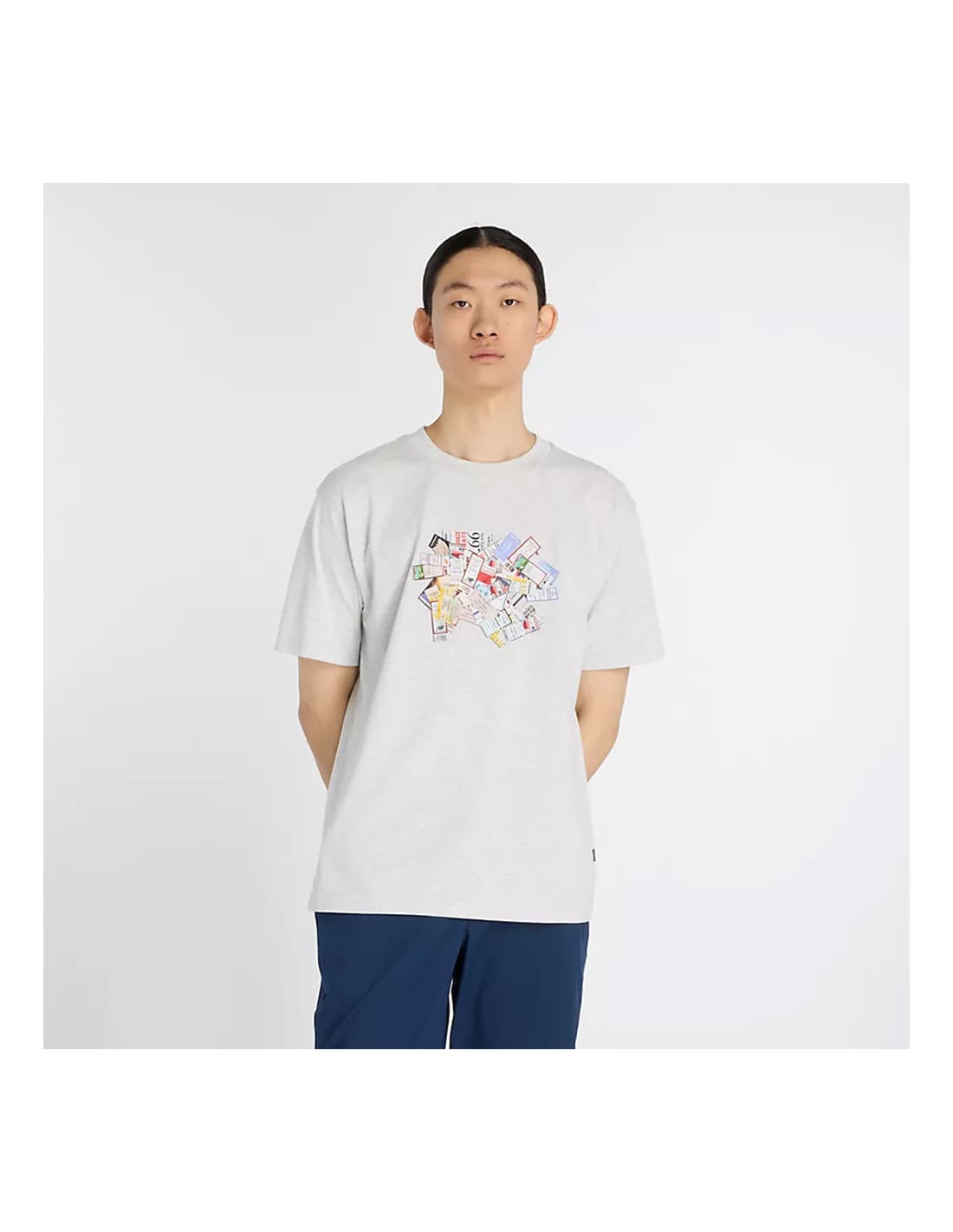 T-shirts NEW BALANCE-MT53905 2