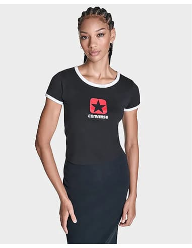 T-shirt CONVERSE CVW5T242 1