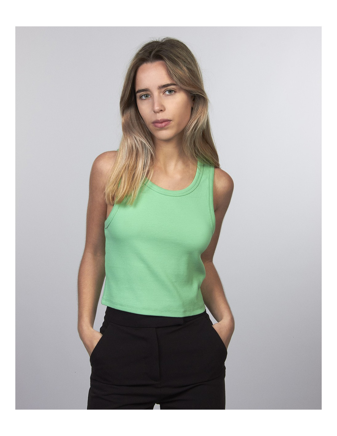 JJXX Fallon Str SL Rib - Haut 1