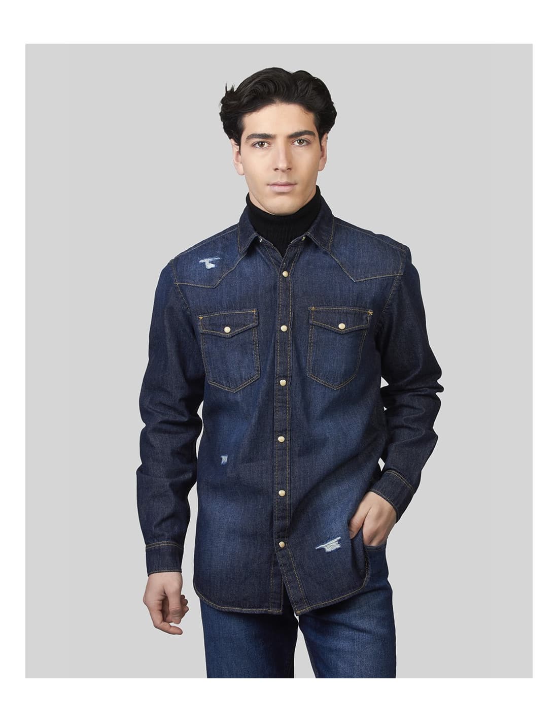 Chemise en jean JACK&JONES 12188543 3