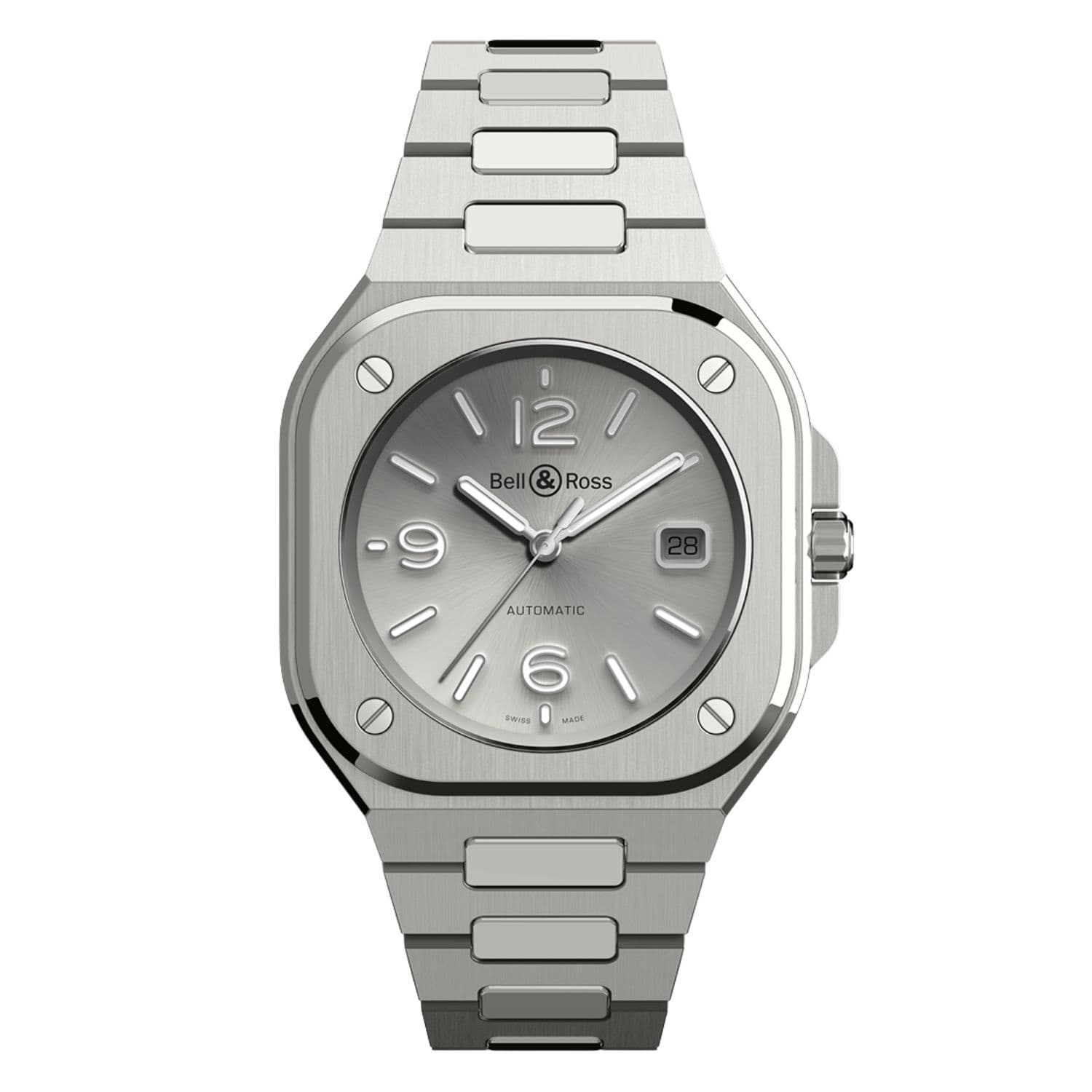 Bell & Ross Men's Grey Steel 1