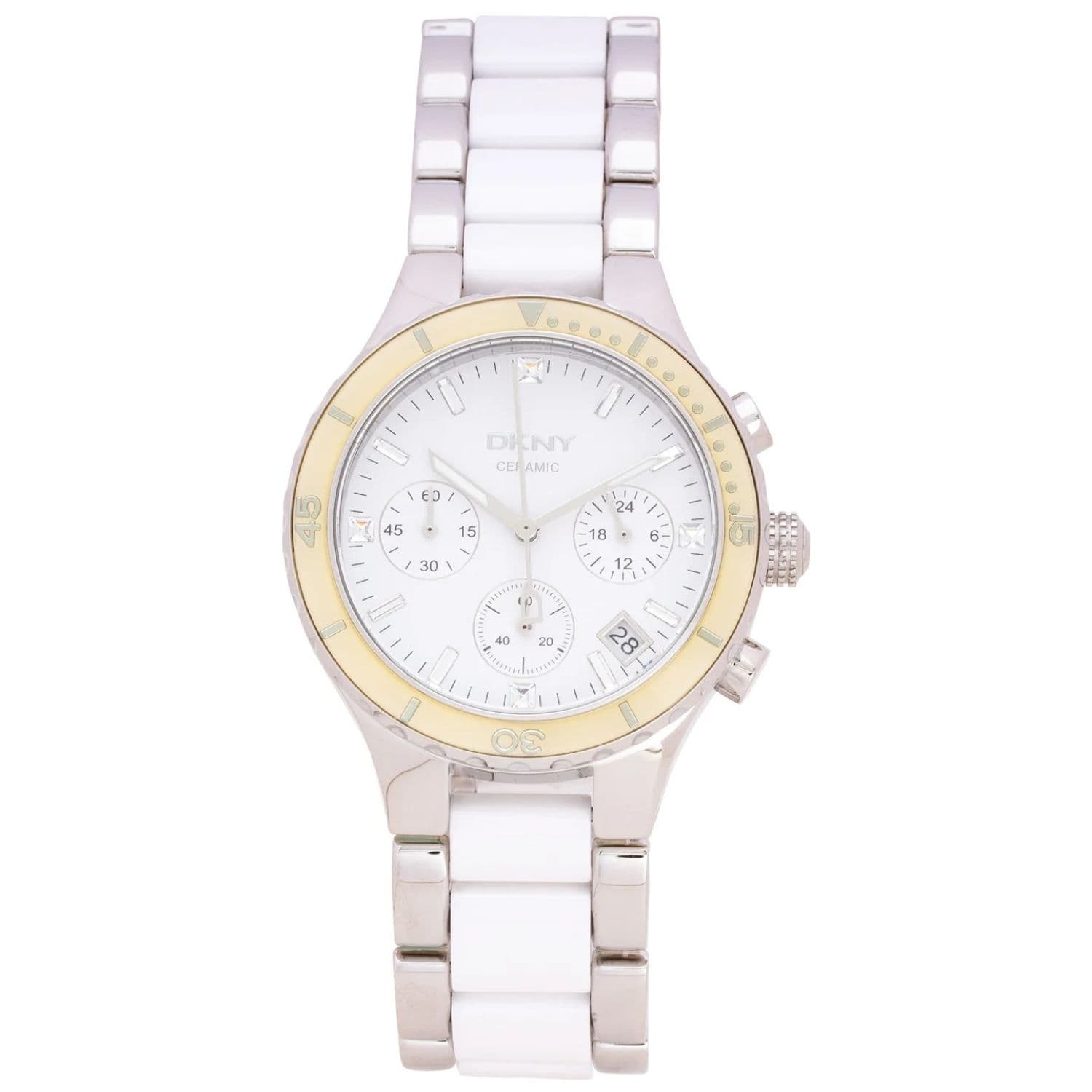 DKNY Women's Chronograph White Dial 1
