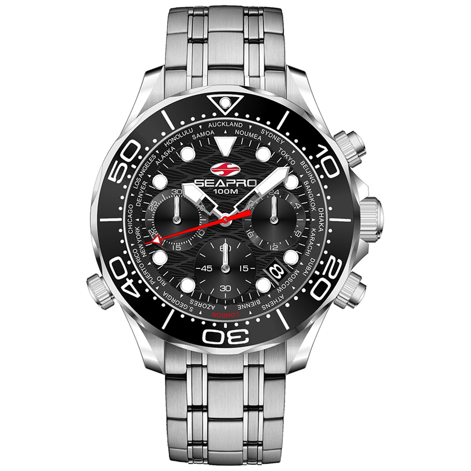 Seapro Men's Mondial Timer 1
