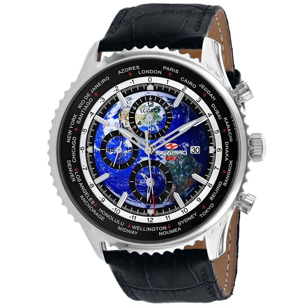 Seapro Men's Meridian World Timer GMT 1
