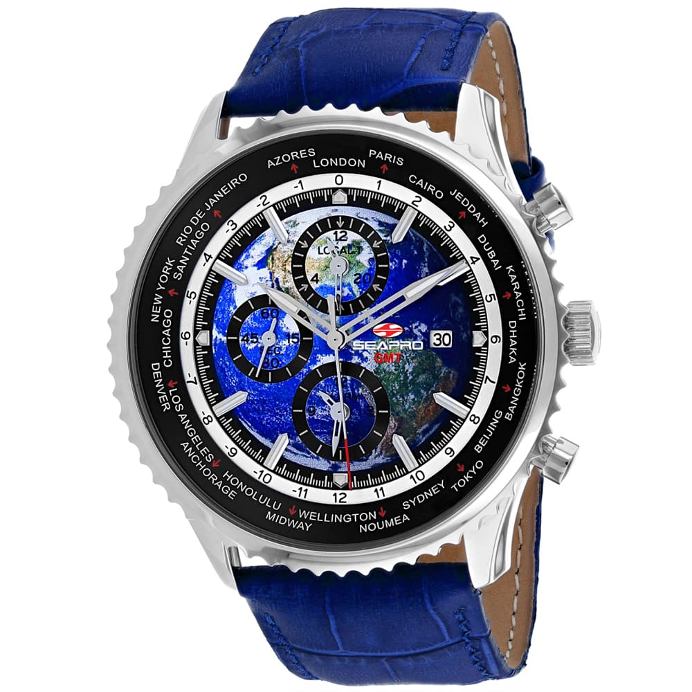 Seapro Men's Meridian World Timer GMT 1