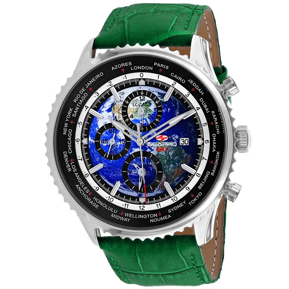 Seapro Men's Meridian World Timer GMT 1