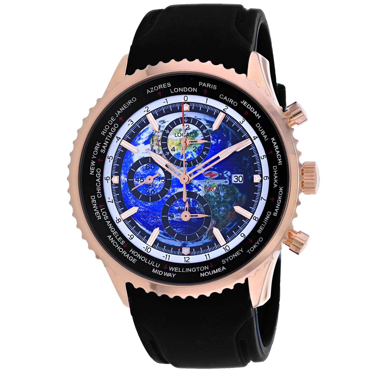 Seapro Men's Meridian World Timer GMT 1