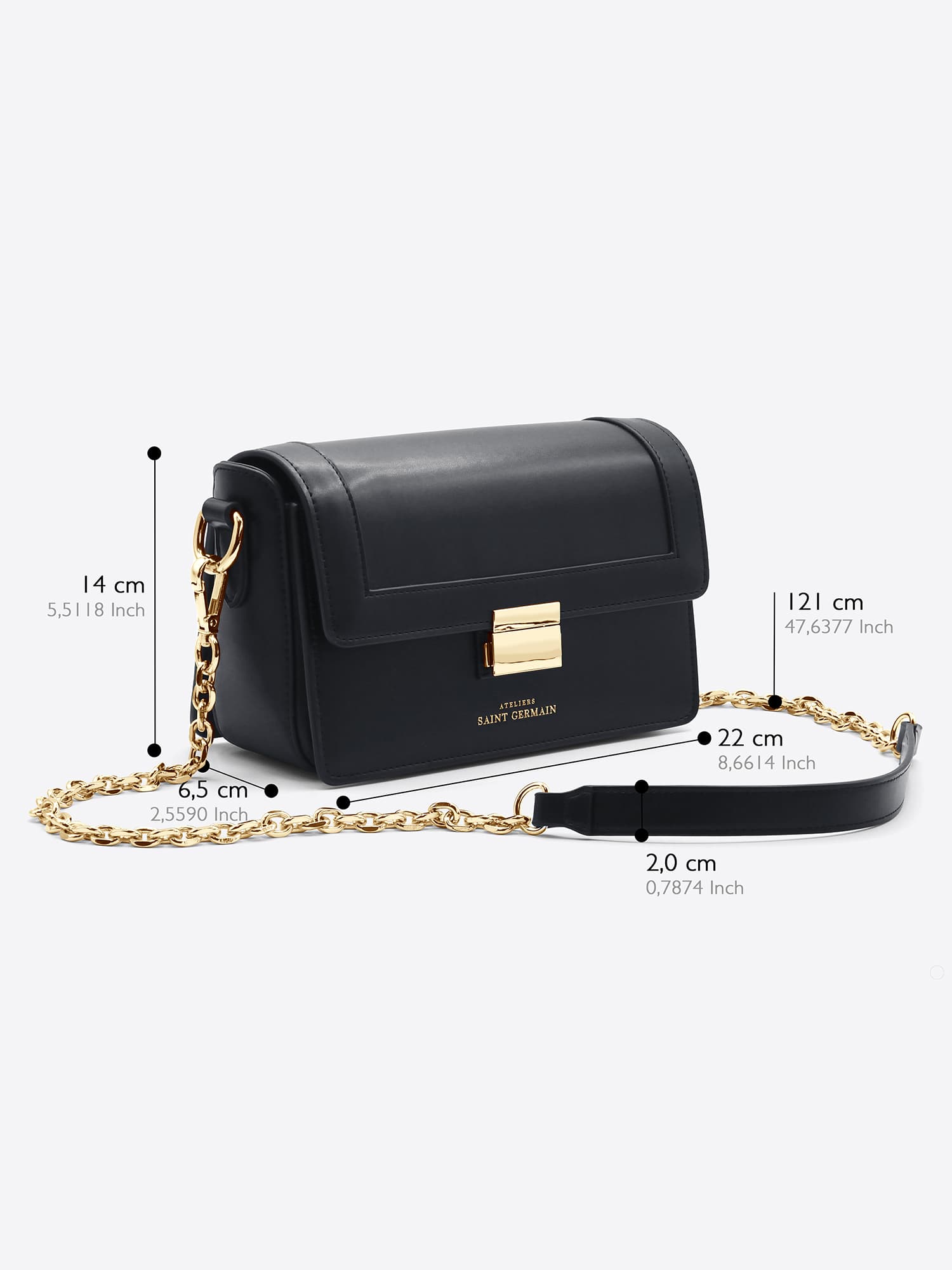 Sac Baguette SAINT CLOUD 12