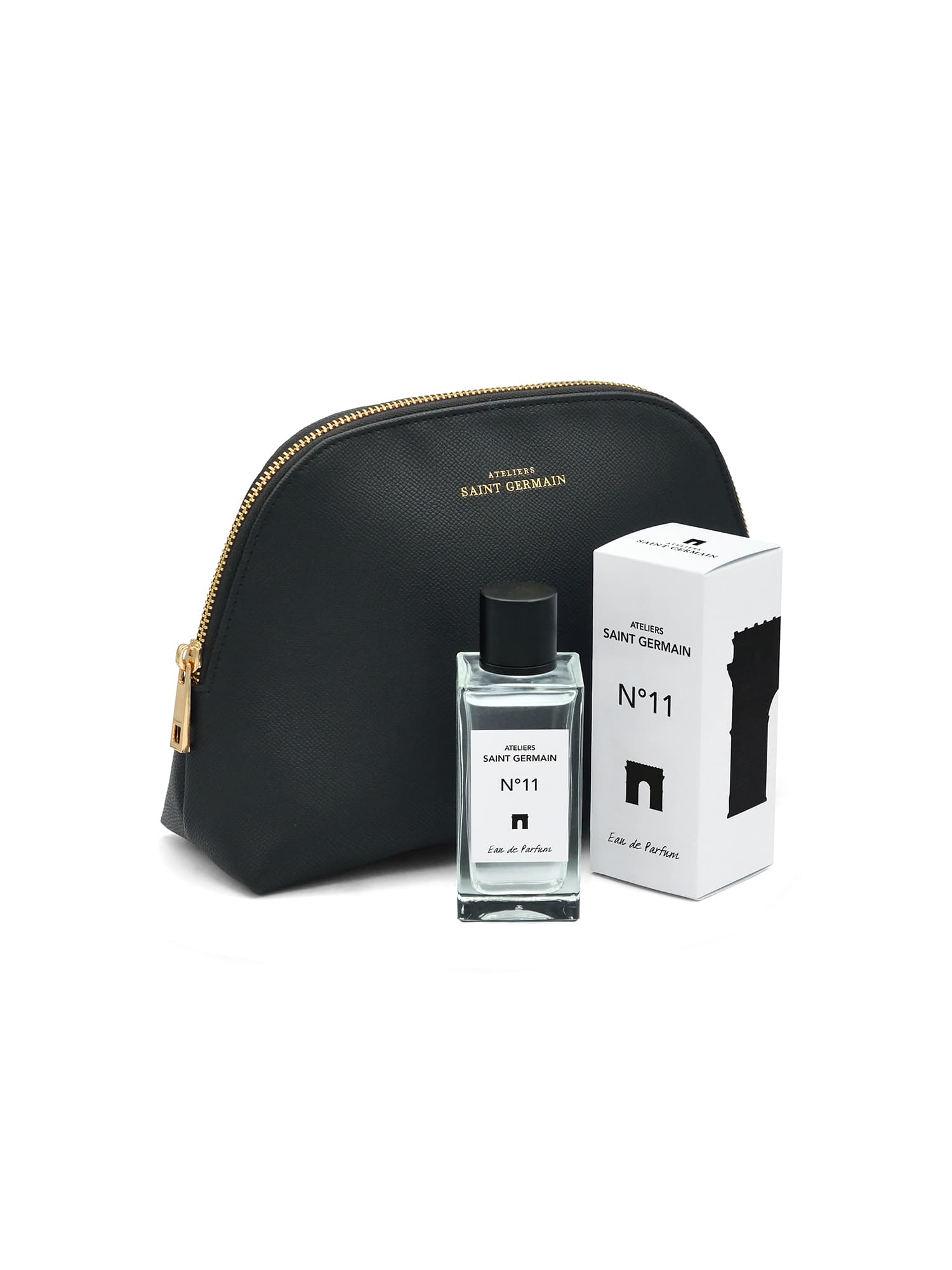 Trousse à Maquillage THONON MM Noir + Eau de Parfum N°11 1