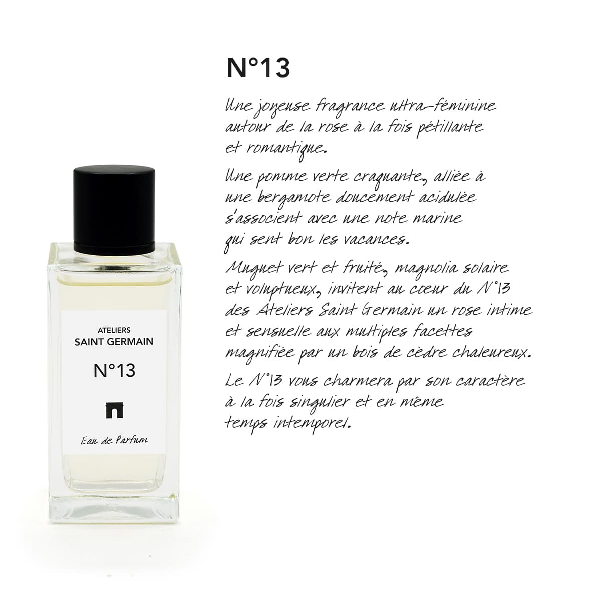 Trousse à Maquillage THONON MM Noir + Eau de Parfum N°13 2