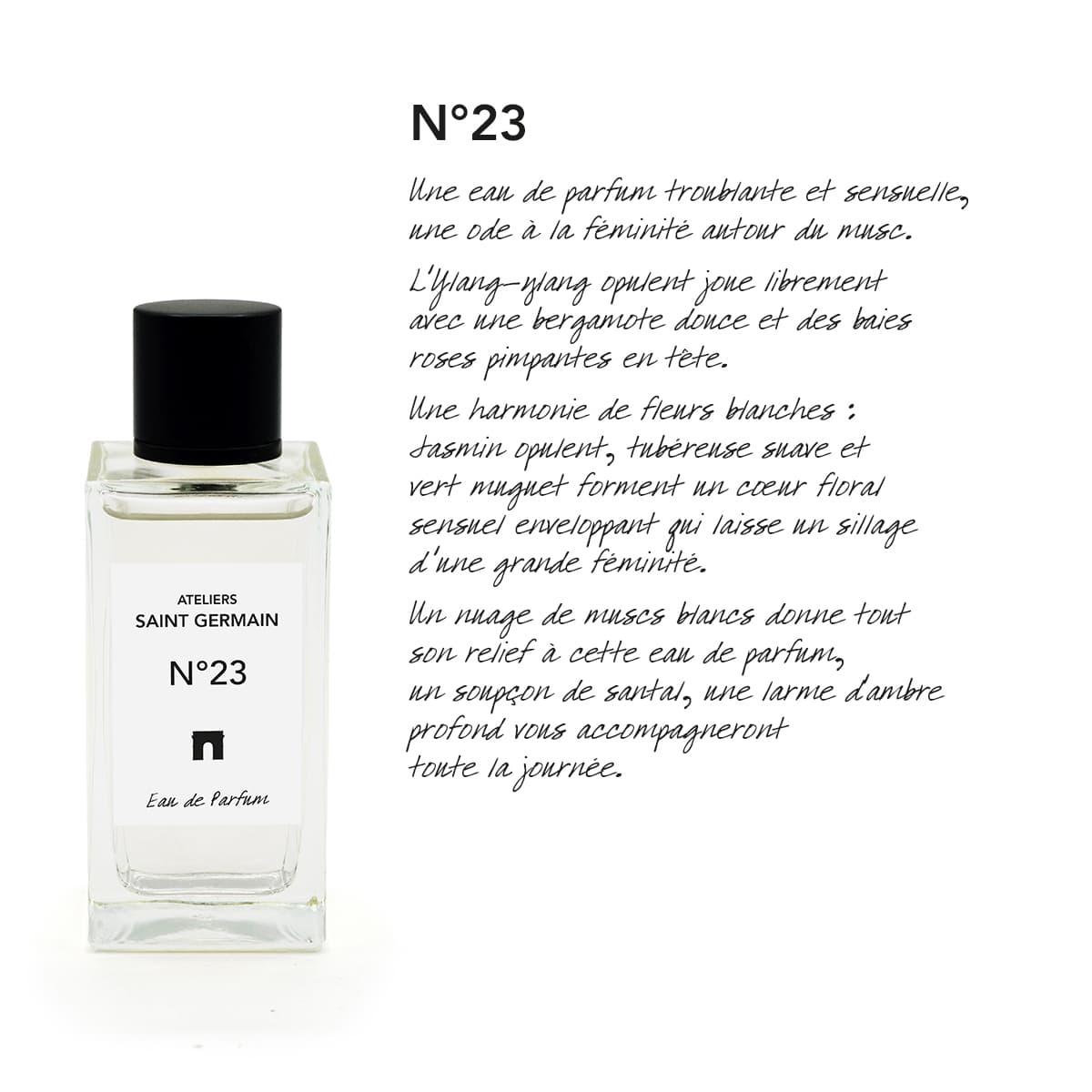 Trousse à Maquillage THONON MM Noir + Eau de Parfum N°23 2