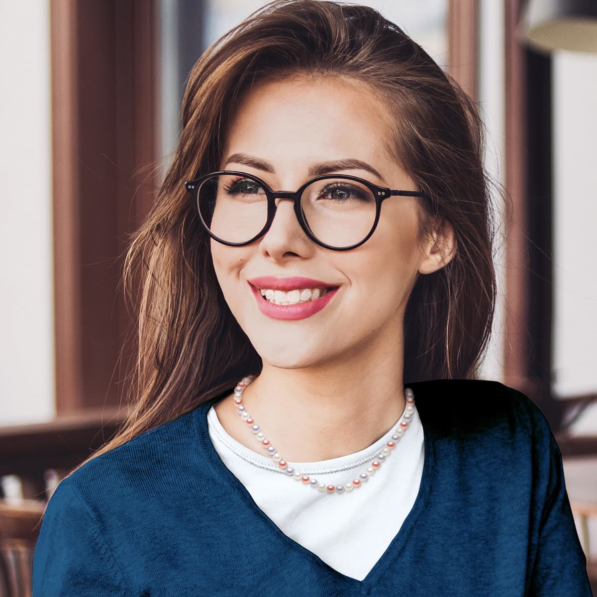 Collier Véritables Perles d'Eau Douce Rondes 6-7 mm — Argent 925 Millièmes — 42 cm 2