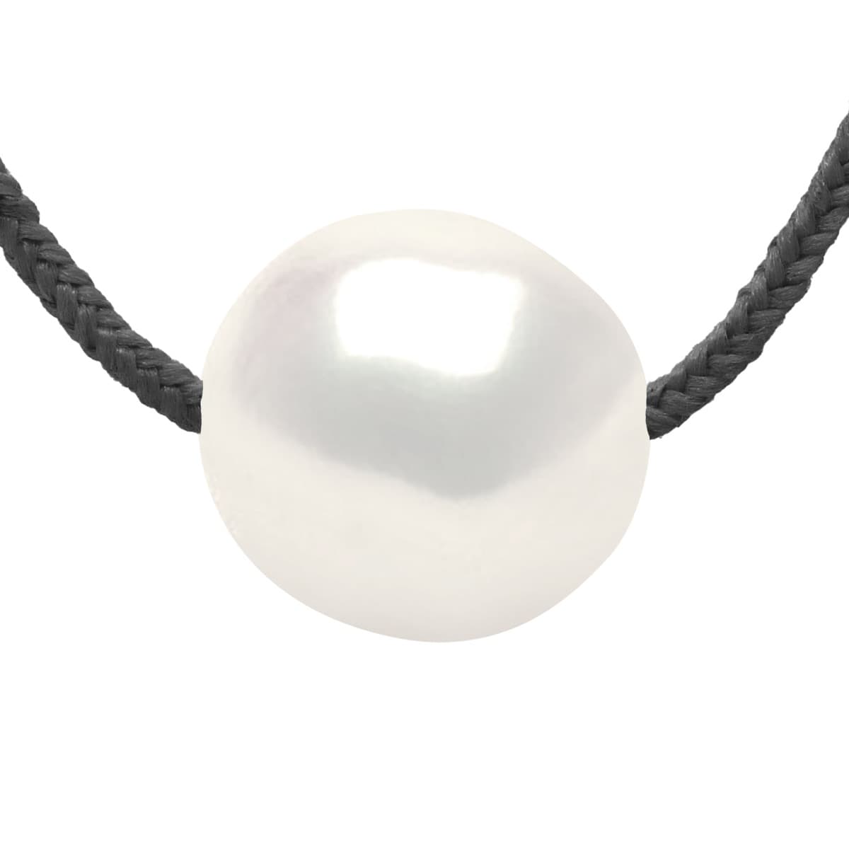 Collier Perles d'Eau Douce Baroques 11-12 mm — Argent 925 Millièmes — 42 cm 1