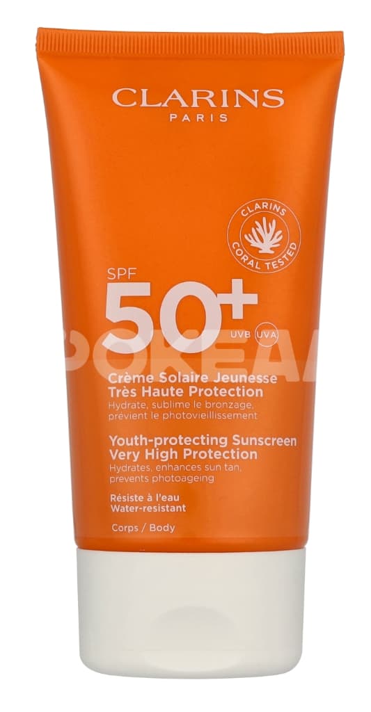 Clarins Youth-Protecting Sunscreen SPF50+ 150ml - Body 2