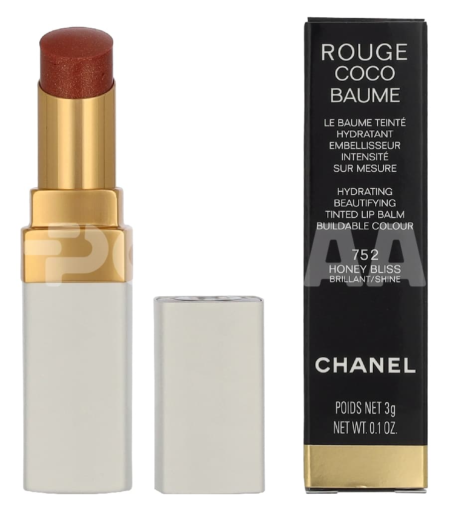 Chanel Rouge Coco Hydrating Beautifying Tinted Lip Balm 3g - #752 Honey Bliss 1