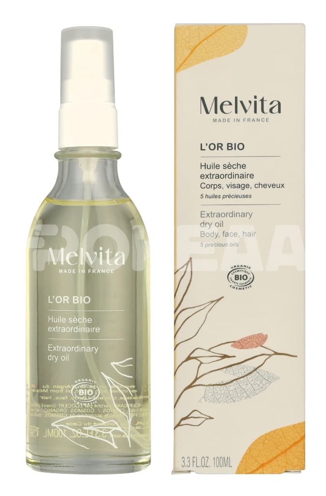 Melvita L'Or Bio Extraordinary Dry Oil – 100 ml 1