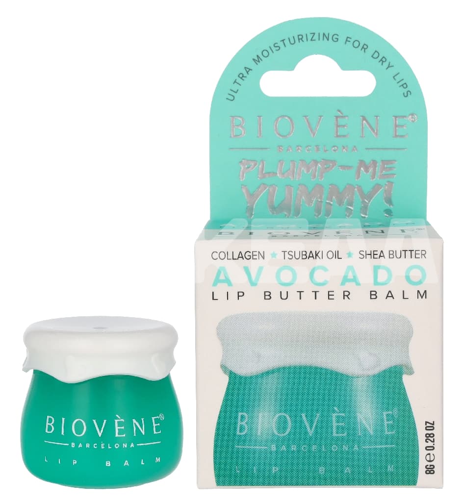 Biovene Plump-Me Yummy! Avocado Lip Butter Balm 8g 1