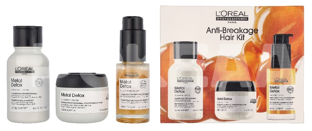 L'Oreal Serie Expert Metal Detox Set 205ml 1