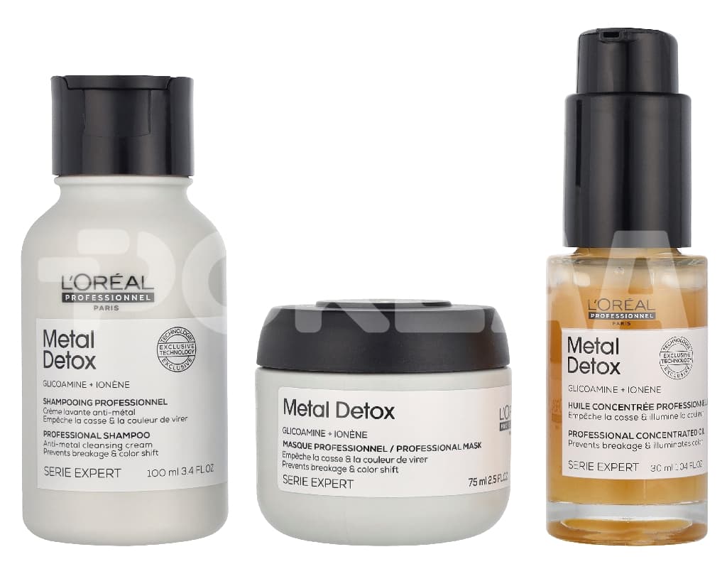L'Oreal Serie Expert Metal Detox Set 205ml 2