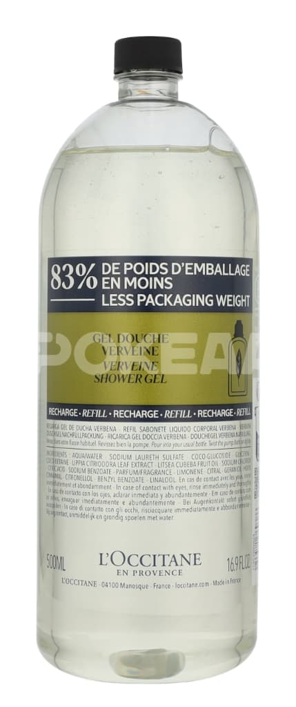 L'Occitane Douche Gel Verveine Recharge Refill 500ml 1