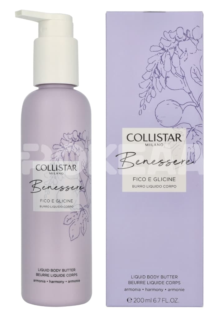 Collistar Benessere Fig And Wisteria Liquid Body Butter – 200 ml 1