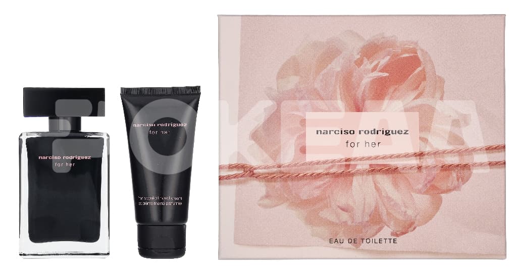 Narciso Rodriguez For Her Set 100ml - Edt Spray 50ml/Hand Cream 50ml 1