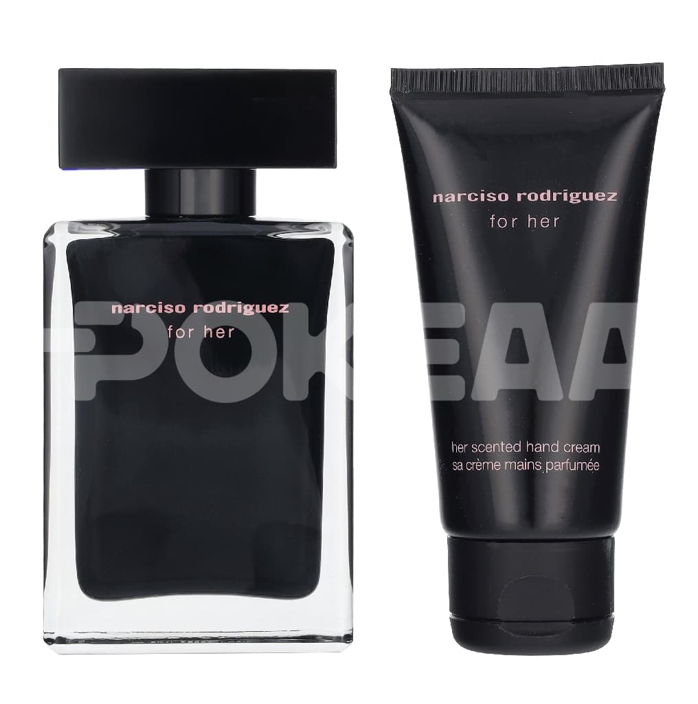 Narciso Rodriguez For Her Set 100ml - Edt Spray 50ml/Hand Cream 50ml 2